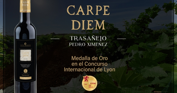 Carpe Diem Trasañejo obtiene la Medalla de Oro en el Concurso Internacional de Lyon