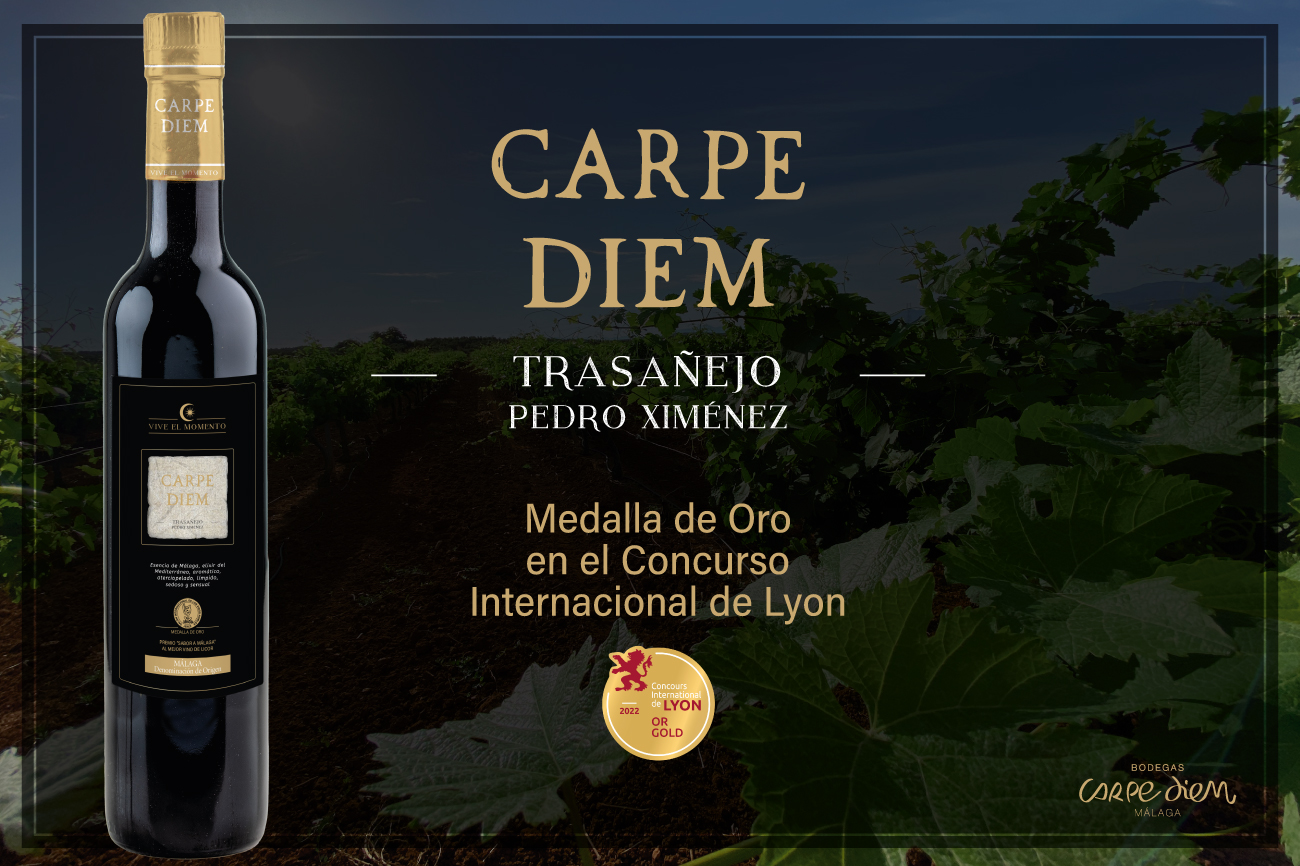 Carpe Diem Trasañejo obtiene la Medalla de Oro en el Concurso Internacional de Lyon