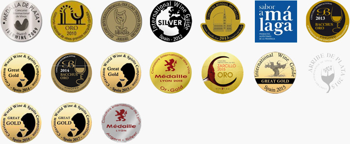 PREMIOS ANTERIORES CARPE DIEM PEDRO XIMÉNEZ TRASAÑEJO