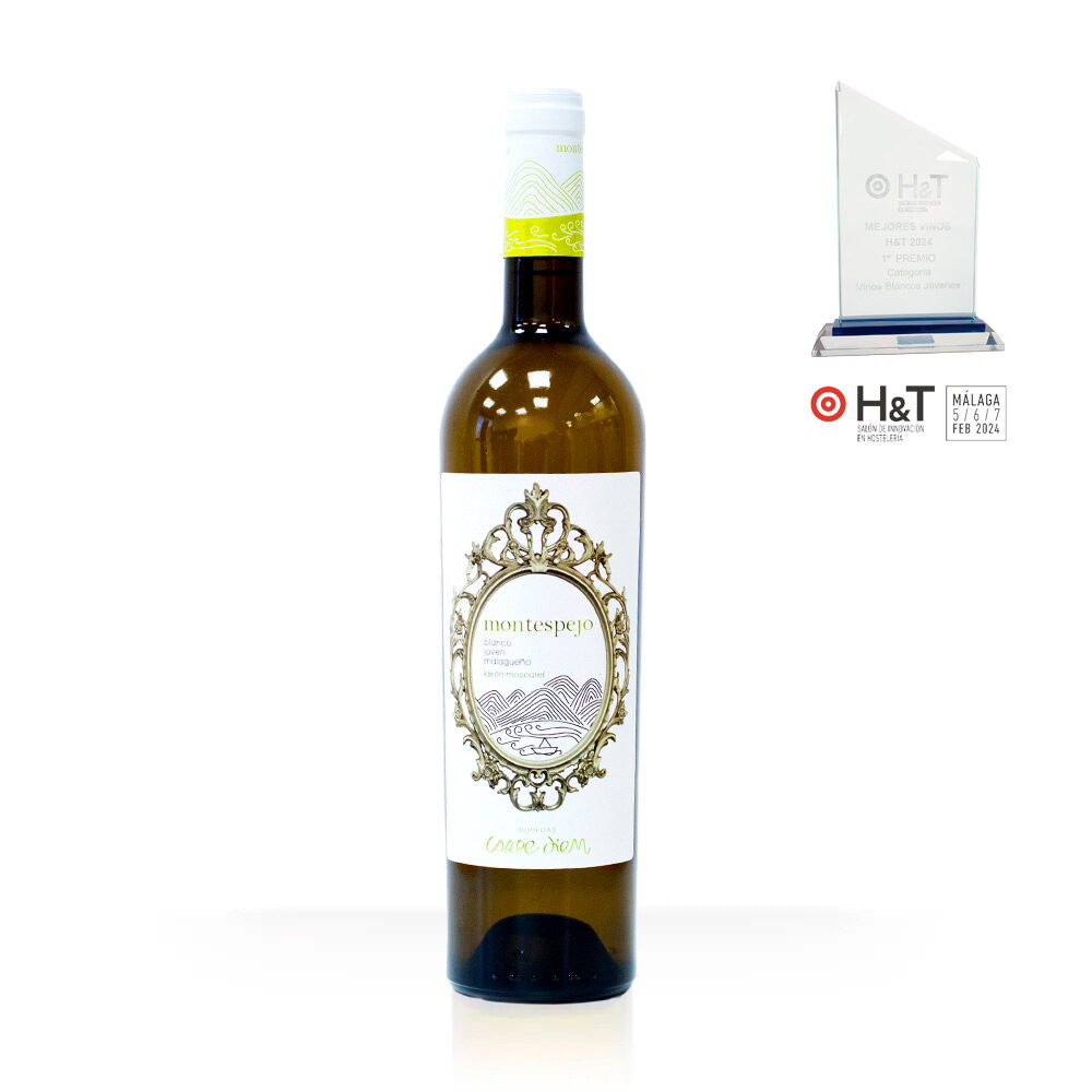Montespejo Premio al mejor vino blanco joven Salón H&T Málaga 2024 - Bodegas Carpe Diem