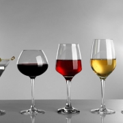 Diferentes tipos de copas según el vino