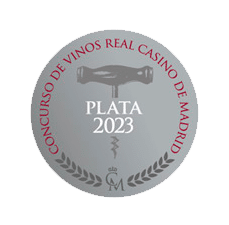 Medalla de Plata Concurso de Vinos Real Casino de Madrid 2023