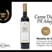 El Carpe Diem Pedro Ximénez Añejo conquista el oro en Bacchus 2025